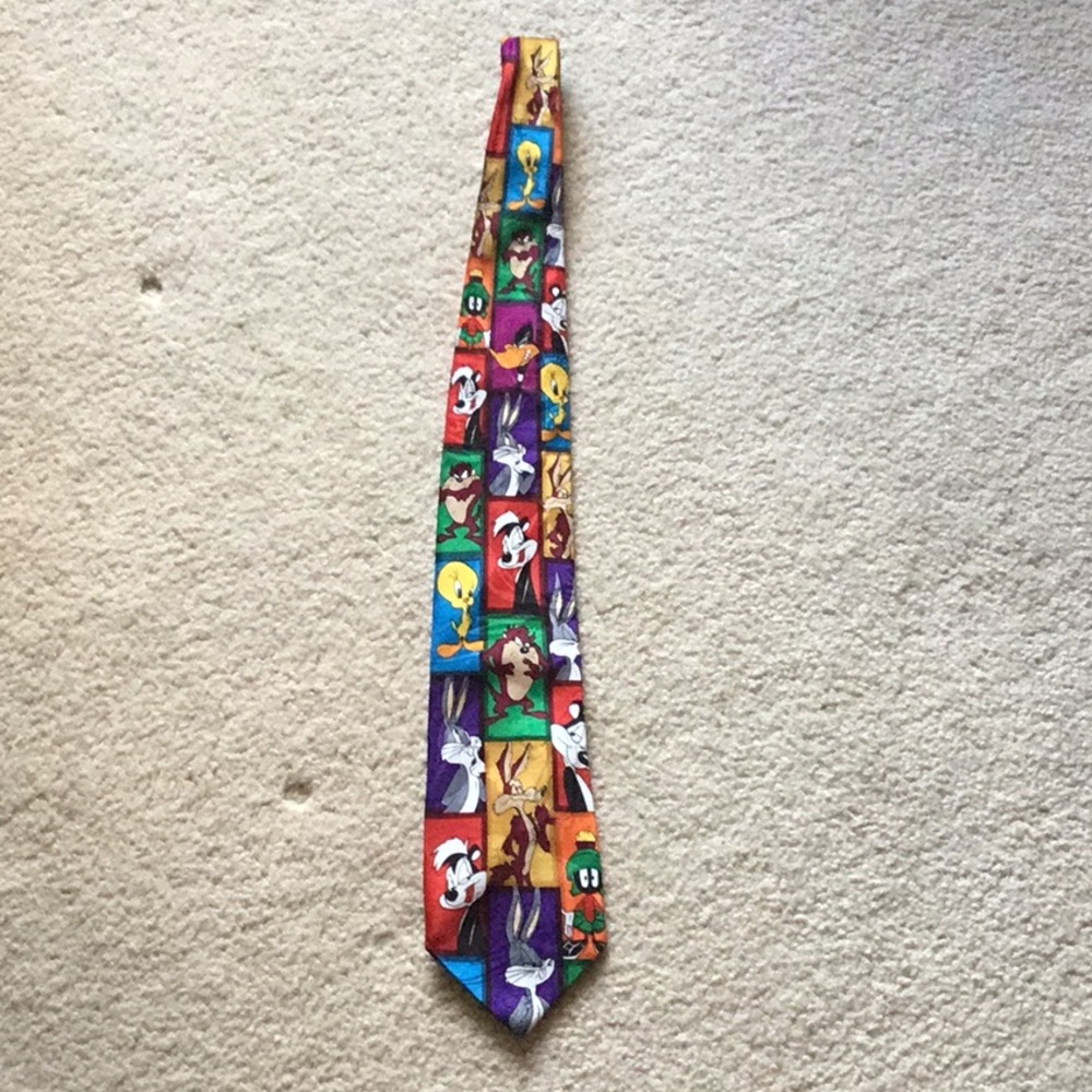 Men’s Looney Tunes neck tie Vintage